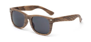 Šedé sluneční brýle Wayfarer Wood