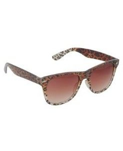 Leopardí sluneční brýle Wayfarer