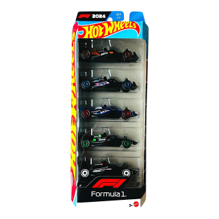 HOT WHEELS 5 pack Formula 1 2024
