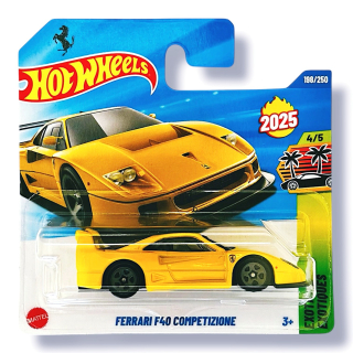 HOT WHEELS Ferrari F40 Competizione 