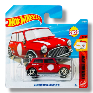 HOT WHEELS Austin Mini Cooper S