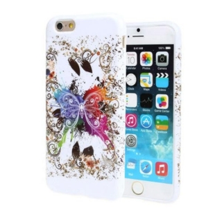 Silikonový kryt Motýlek pro Apple iPhone 6