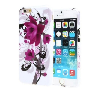 Silikonový kryt Květiny pro Apple iPhone 6