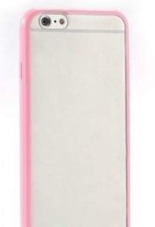 Světle růžový matný kryt Duo pro Apple iPhone 6