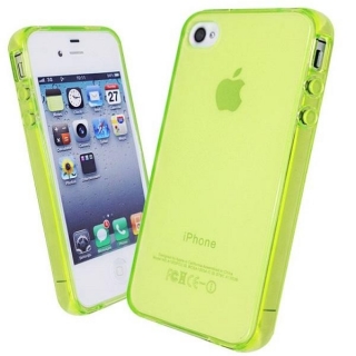 Žlutý kryt Matte pro Apple iPhone 4/4S