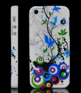 Silikonový kryt Abstrakce II. pro Apple iPhone 5/5S